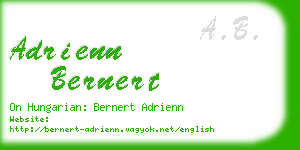 adrienn bernert business card